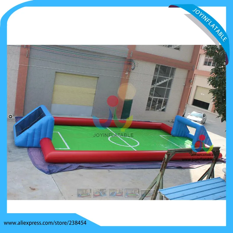 12*7M New Soccer field Inflatable Football Games Inflatable Team Soccer