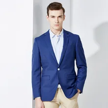 Брендовая мужская одежда, мода, летний английский стиль, приталенный Мужской Блейзер, повседневный костюм, пальто на одной пуговице, деловые сценические костюмы