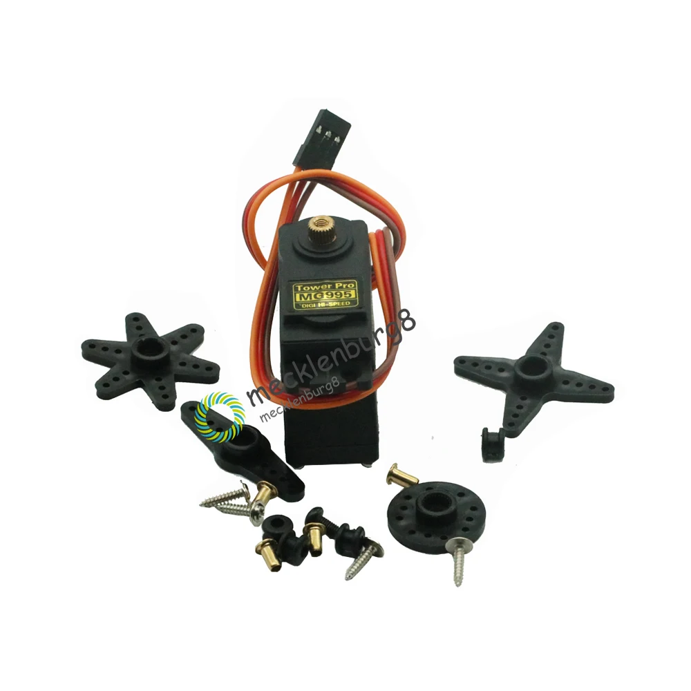 MG995 MG 995 55g сервоприводы цифровой металлический механизм RC автомобиль робот