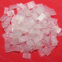 500 шт прозрачный цвет Итальянский плоский Кератиновый Клей Чистый прозрачный цвет для Расплавление человеческих волос/Кератин наращивание волос