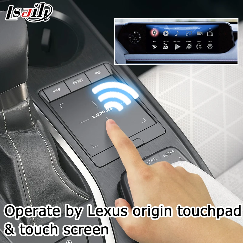 Интерфейсная коробка для Android / Carplay Lexus UX200 UX250h UX 2018 видеоинтерфейс с сенсорной