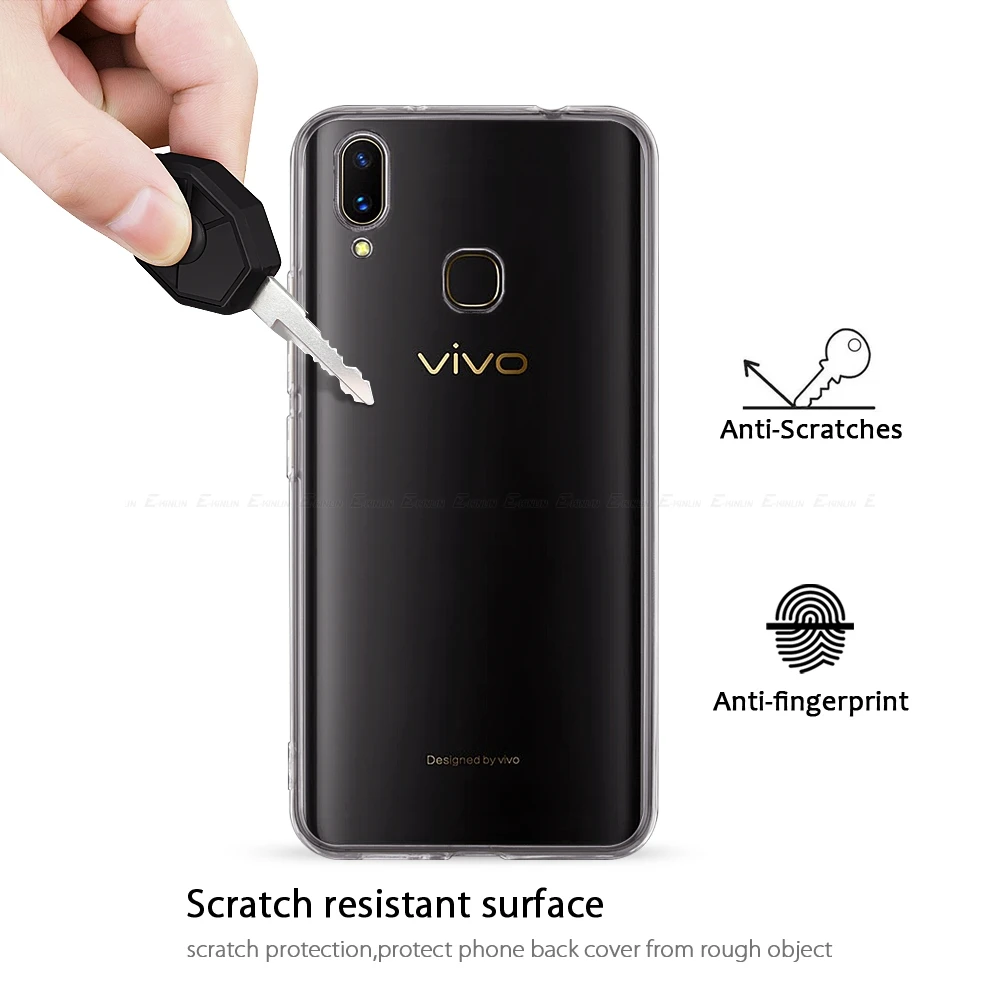 Ультратонкий прозрачный силиконовый чехол для vivo iQOO Neo3 Neo X50 Lite Z1x X23 X21 X21i X30 X20 UD Plus 3
