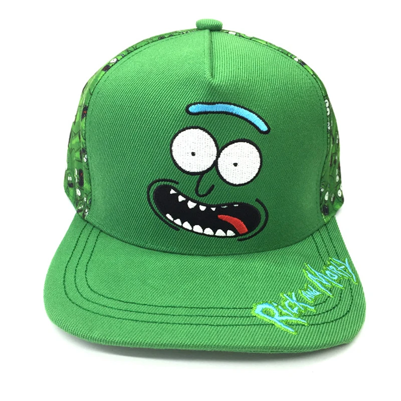 

Unisex Adjustable Rick And Morty Pickled Rick 3D Plush Toys Baseball Caps Adult's Hip Hop Cap