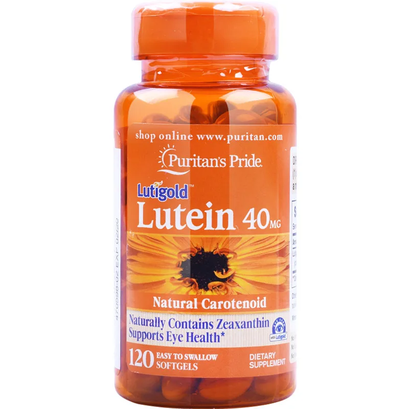 Goede Luteïne 40 mg * 120 stuks Nature bevat zeaxanthine ondersteunt eye gezondheid Natuurlijke carotnoid gratis verzending