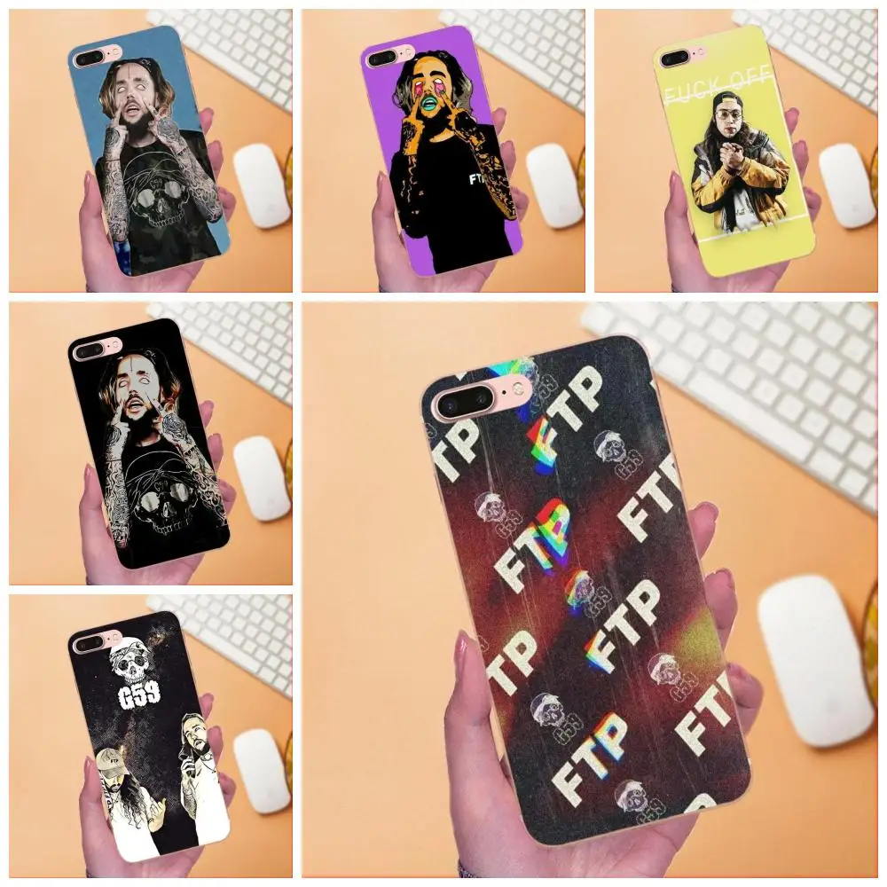 Мягкий чехол из ТПУ для Apple iPhone 4 5 5C 6 6S 7 8 Plus X XS Max XR Uicideboy $ Suicideboys Ftp|Чехлы-накладки| |