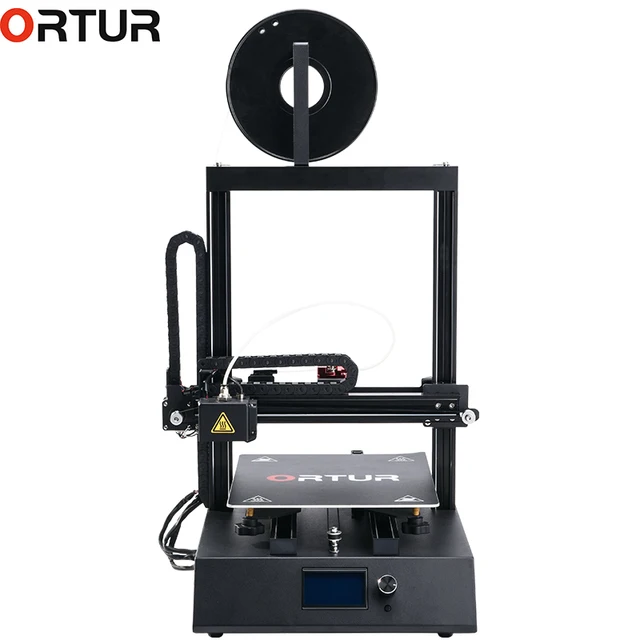 Cheap Upgrade Resume Print Auto Leveling Semi Assembly Kit Ortur All Linear Guide Rail High Speed 3D Printer With 10M/1KG PLA Filament