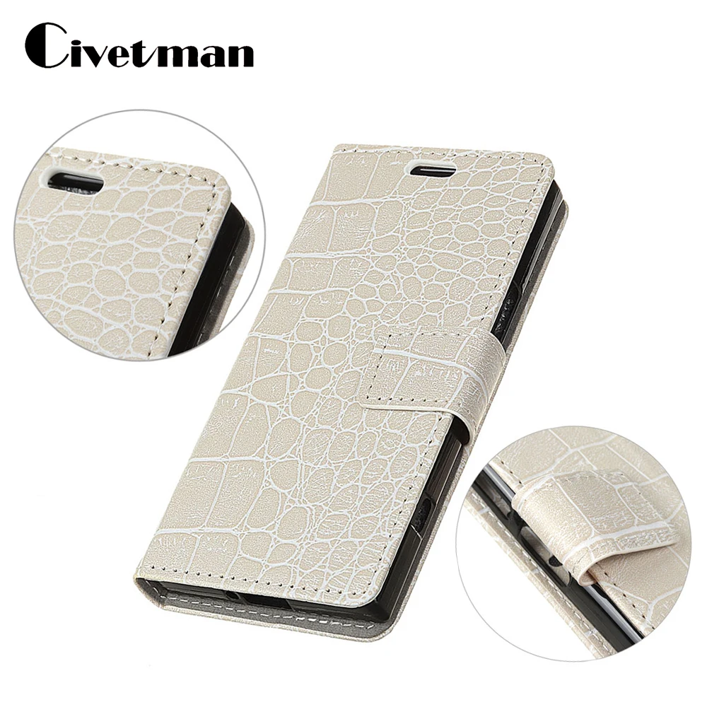 

Cover For Nokia 8 Eight Nokia8 Phone Case Flip PU Leather TPU Shell Crocodile Crazy Horse Card Slots Holster Bag Multiple colors