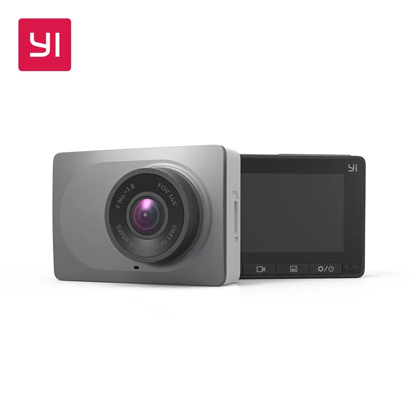 YI тире Камера 2 7 &quotЭкран Full HD 1080P60fps 165 градусов широкоугольный Видеорегистраторы