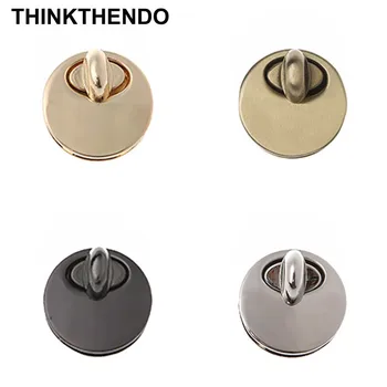 

Round Shape Metal Twist Lock DIY Bag Purse Luggage Accessories Switch Button