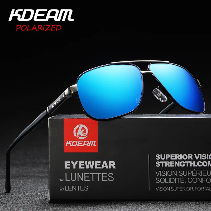 Солнцезащитные очки Для мужчин KDEAM Поляризованные солнцезащитные Мужская мода