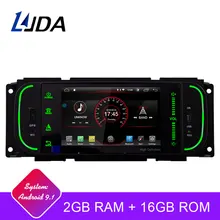 LJDA Android 9,1 автомобиль радио мультимедиа DVD gps для Jeep Grand Cherokee WRANGLER Sebring Dodge PT Cruiser оперативная память