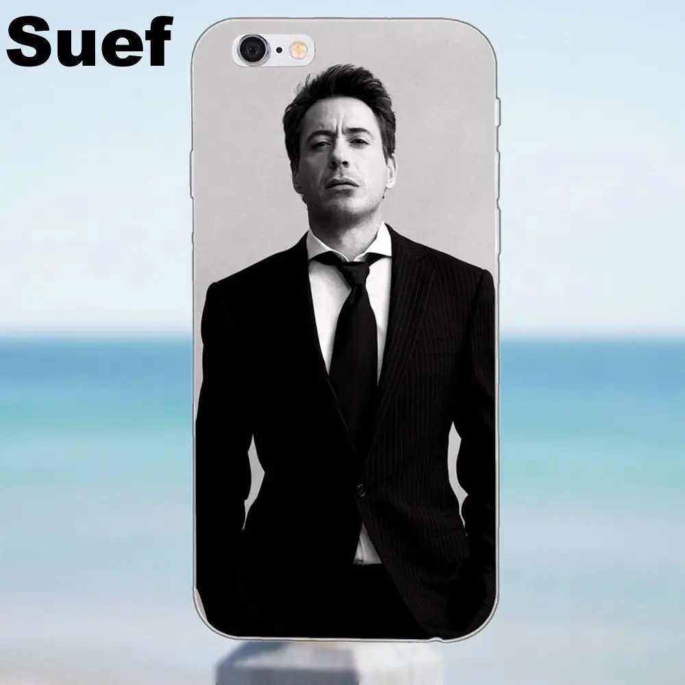 Super Iron Man Robot Downey Jr для iPhone X 4 4S 5 5S 5C SE 6 6S 7 8 Plus Samsung Galaxy A3 A5 J1 J3 J5 J7 2016 2017 TPU Mobile|robert downey