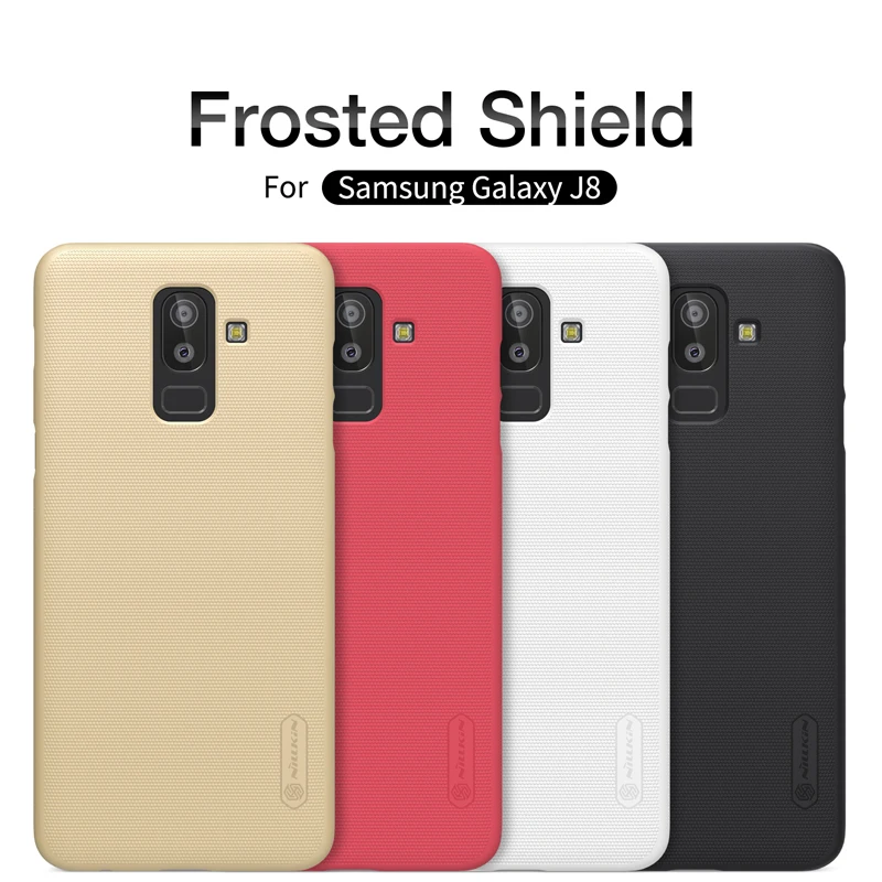 

Case for Samsung Galaxy J8 NILLKIN Super Frosted Shield hard back cover for Samsung Galaxy J8