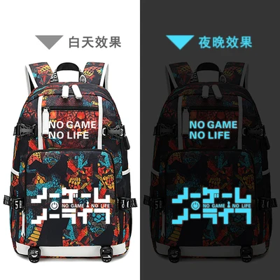 Новый рюкзак без игры жизни с принтом сумка для ноутбука мужские дорожные сумки