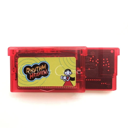 

Rhythm Heaven USA Version English Language for 32 Bit Handheld Console Video Game Cartridge Console Card