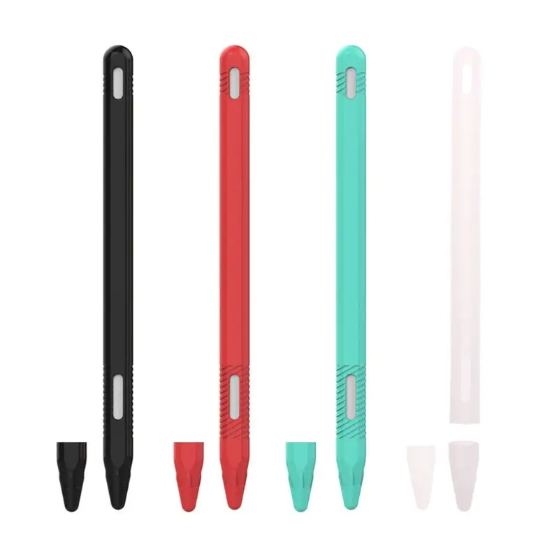 

Protective Cover Stylus Pen Soft Silicone Sleeve Case Non-Slip Detachable Nib Tip Cap Tablet Screen Touch Anti-Fall Portable