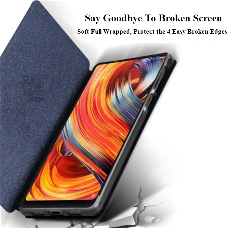 Чехол MOFI для Xiaomi mi Mix 2 чехол Защитный чехол для mi x2 5,99 дюймов Fundas Cas PU кожаный экран для Xiaomi mi x 2S