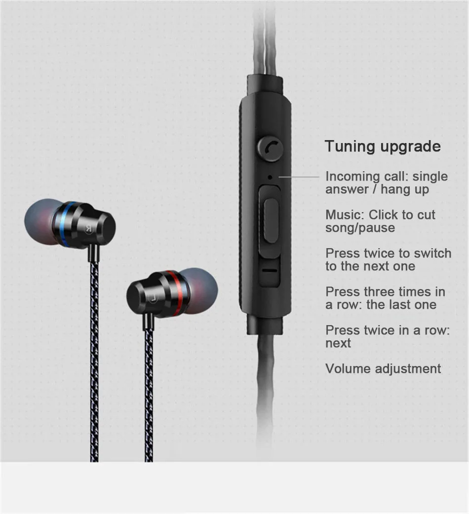 USB Type C Earphone Dynamic Drive Headphone For Xiaomi 6 6X 8 Mix2 Note5 Bass Metal Sport Gaming Earphones With Mic For Samsung9