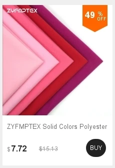ZYFMPTEX самая дешевая кукольная текстильная ткань шириной 140 см волокна высокой плотности с ворсом Telas Tissus шитье Лоскутное шитье ручной работы 29 цветов