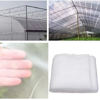 

5m/10m PE Nylon Pest Control Screen Net Vegetables Fruits Flowers Plant Protection Cover 100 Mesh Greenhouse Garden Netting