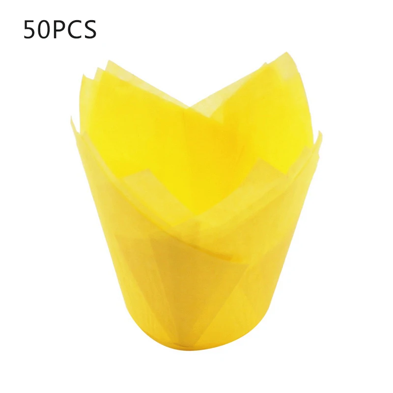 Urijk случайный цвет формы для маффинов силиконовые формы для выпечки Кекс Лайнер кекс стенд DIY Инструменты для украшения выпечки, торта Mutisize - Цвет: yellow 15x15x11cm