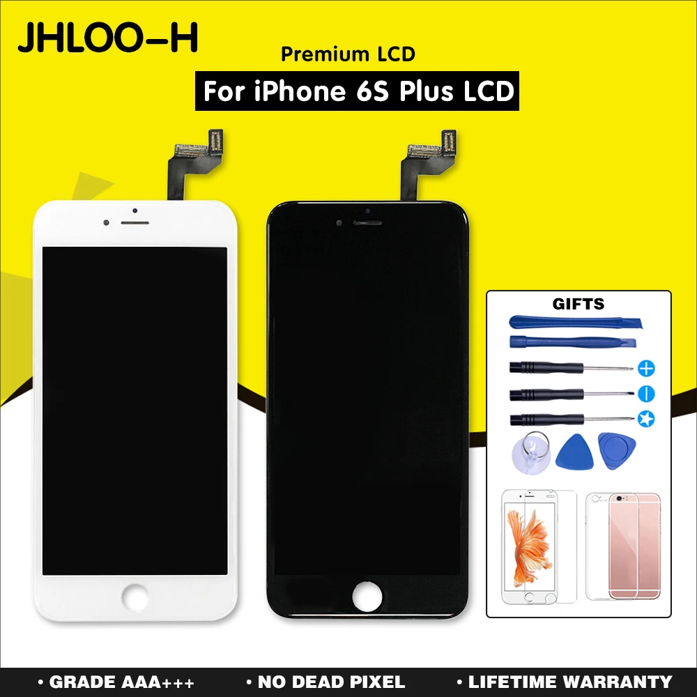 

20PCS/LOT For iPhone 6S Plus LCD With Touch Screen Digitizer Assembly Display Replacement No Dead Pixel 5.5 Inch Free Shipping