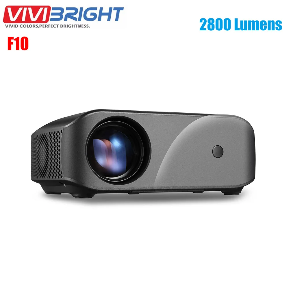 

VIVIBRIGHT F10 LCD Home Entertainment Video Projector 1280 x 720P HDMI / USB