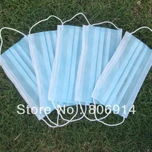 2000 шт./лот одноразовые нетканый материал анти-респиратор больницы/клинических хирургических/медицинские маска