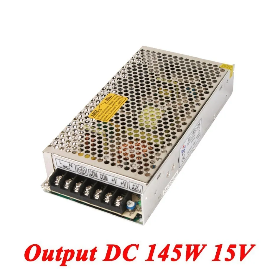 145W 15v 10A Single Output watt switching power supply for Led Strip AC110V/220V Transformer to DC 15V led driver SMPS | Обустройство