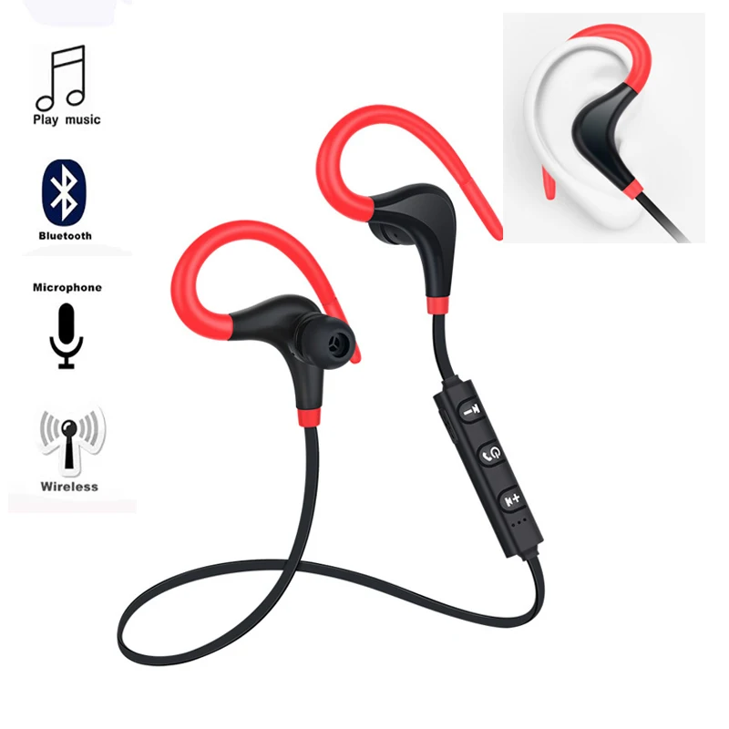 Earphones With Microphone For Huawei Xiaomi 4.1 Sports Bluetooth Music With Mic In ear Earphone Cozy Ear Phones
