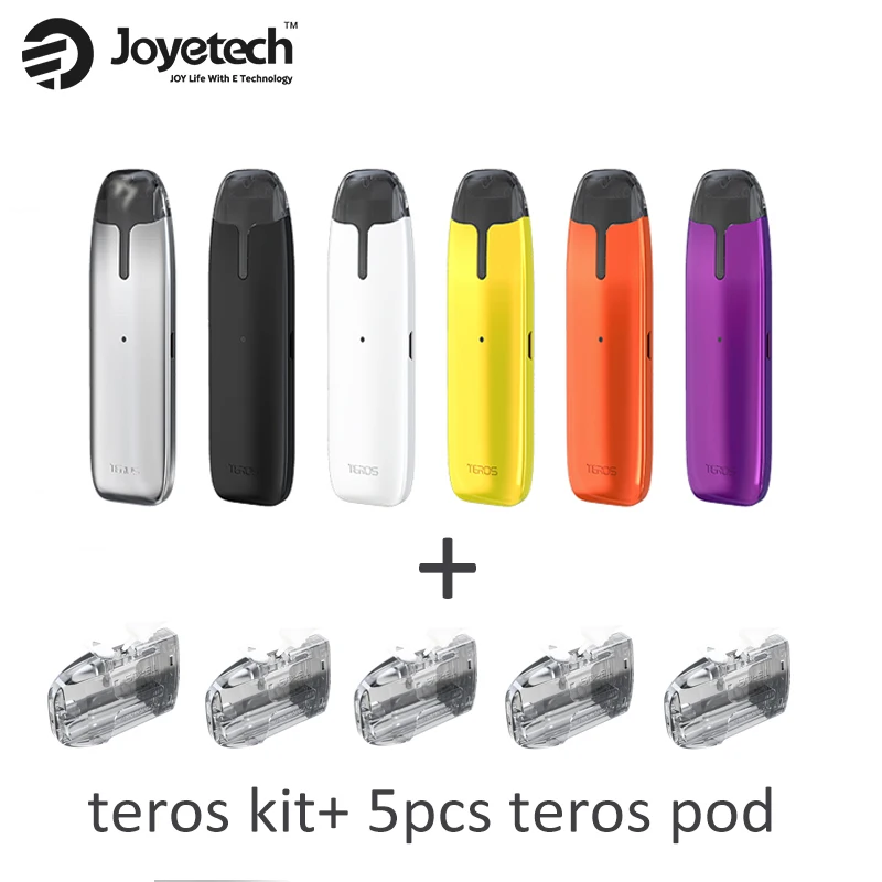 

Original Joyetech Teros 480mAh Pod System 2.0ml Capacity With TEROS Cartridge Pod smok Electronic cigarettes vape kit vs MINIFIT