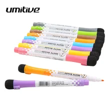 Umitive 1 шт. магнитные красочные маркеры для доски ручка с ластиком офисные школьные принадлежности для ребенка подарок