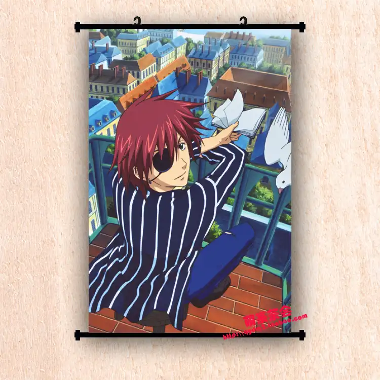 3990 Hot Anime D.Gray-Man Lavi wall Poster Scroll