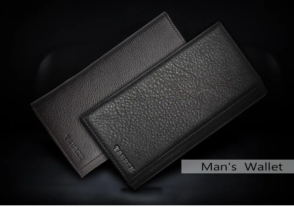 Мужской китайский кошелек от производителя натуральная кожа черного цвета для бизнеса мужские винтажные бумажники мужские кожаные