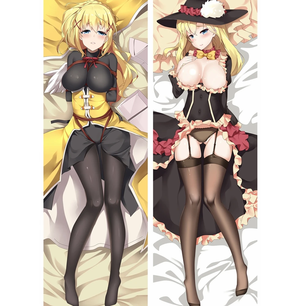 Аниме KonoSuba: Божье благословение на этот чудесный мир! Darkness Lalatina dustness Ford Dakimakura наволочка чехол для подушки