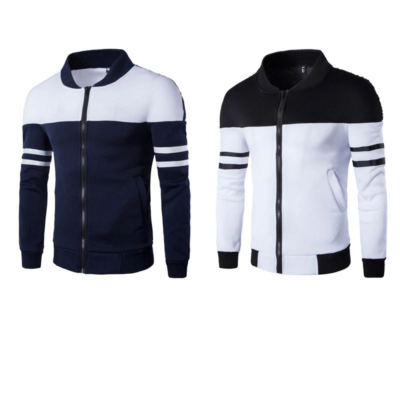 

Jacket Coat Men Fashion Autumn Men's Clothing Zipper Sportswear Long Sleeve Coat Outerwear Coats Winter Jacket Male Men Jacket