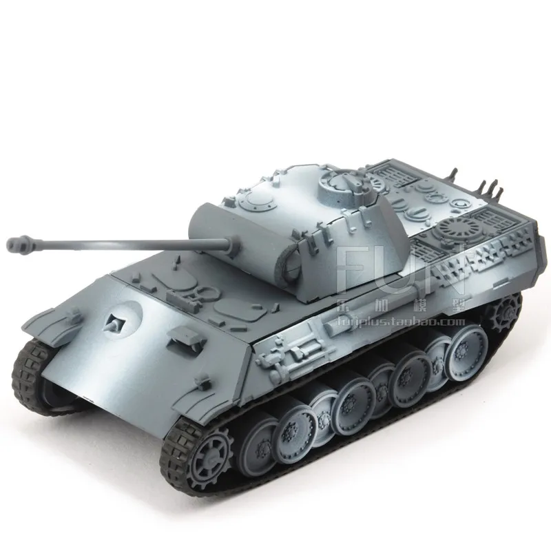 1:72 Plastic Assembly Military Tank Model Simulation Toy Gift Ornaments For Boys A134