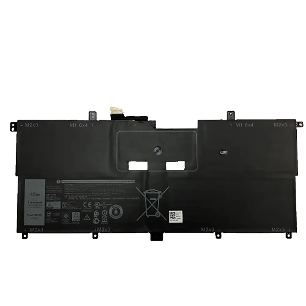 7,6 В 46Wh NNF1C аккумулятор для ноутбука Dell XPS 13 9365 XPS13-9365-D1805TS HMPFH N003X9365-D1516FCN NNF1C серии