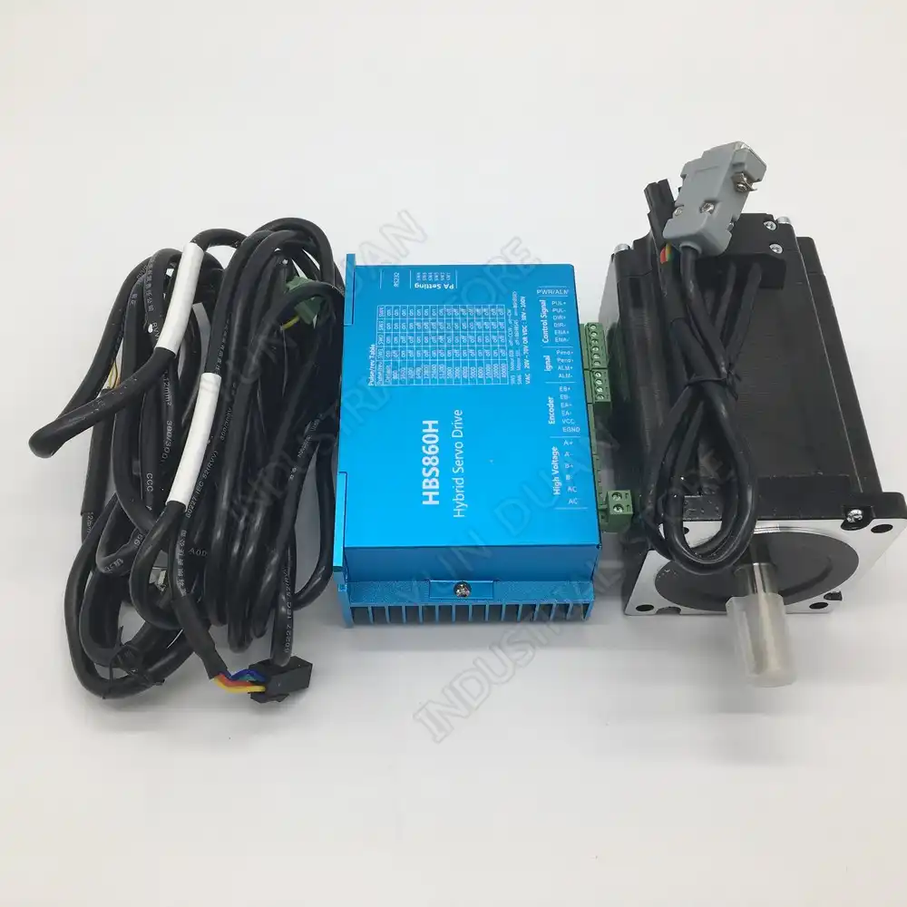 2 шт. 8.5Nm Nema34 86 мм AC DC DSP замкнутый цикл шаговый двигатель драйвер с охлаждающим