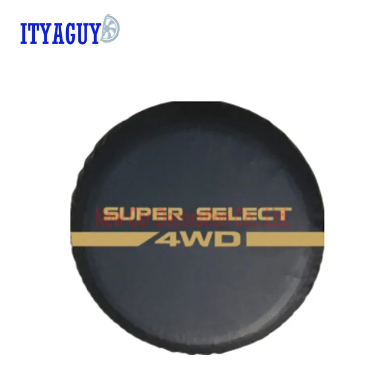 23" 33" Inch Heavy Duty PVC Leather Spare Wheel Tire Cover
