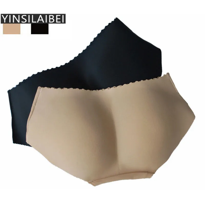 

Ladies Push Up Padded Panties With Booty Pad Female Sexy Panties Women Plus Big Size Underwear Women Seamless Briefs NK407#10