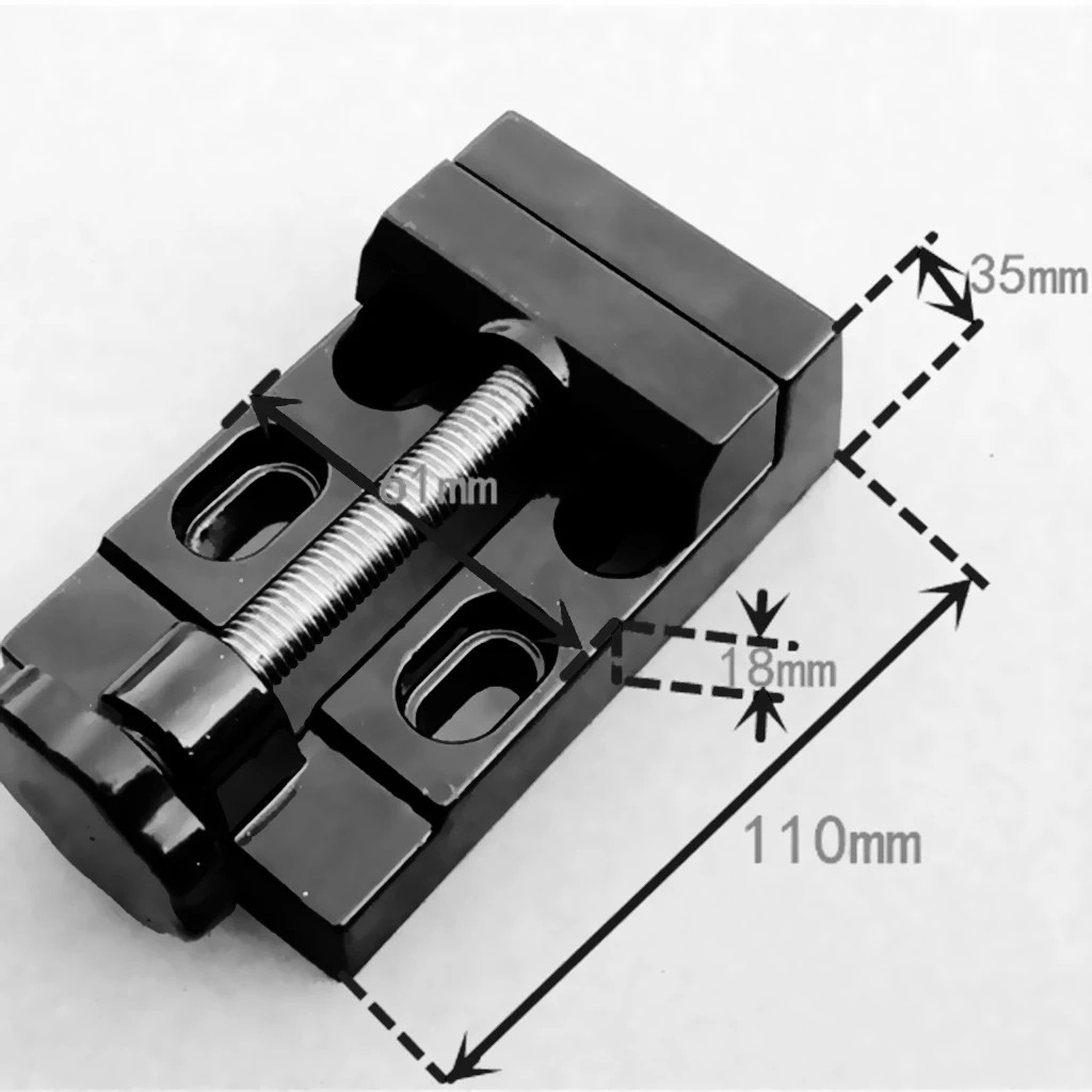 55mm Mini Vise Clamp Table Bench Vice for Jewelry Clip On DIY Tool