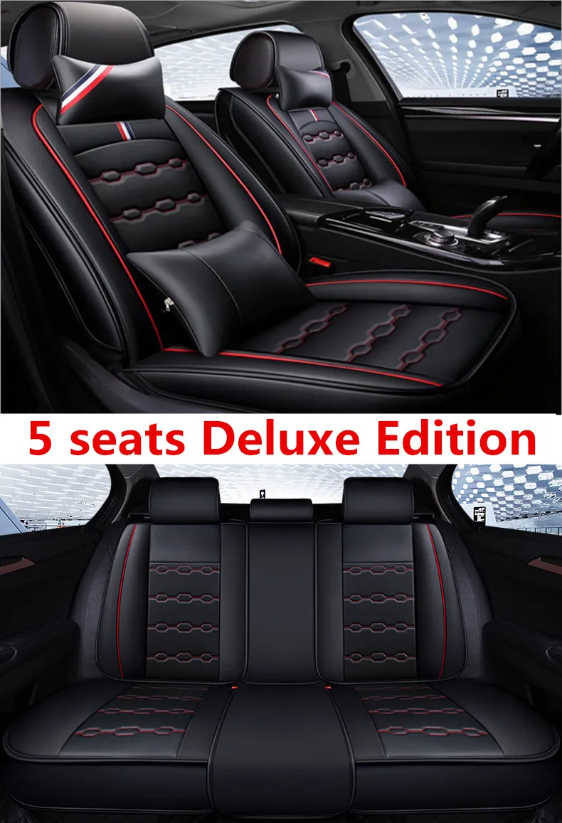 Pu чехол для автомобильного сиденья ford focus 2 3 /2009/2010/2011/2012/2013/2014/2015/2016/2017/2018
