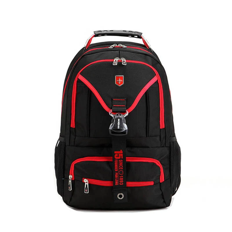 

Swiss Waterproof Oxford Backpack Men 15 Inch Laptop Backpacks Travel Rucksack Female Vintage School Bags Rucksack women mochila