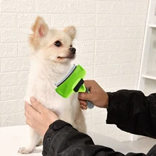 Behogar 100 мм для собак, кошек, щенков, котят, очищающий уход, пуходерка, расческа для удаления рассыпчатых волос, устраняющих узлы грязи