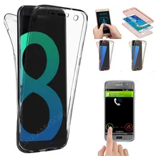 Мягкий s10plus чехол для samsung Galaxy M20 M30 A40S A60 A70 A50 A40 S10 S9 S8 плюс S10E 360 Полное покрытие прозрачный силиконовый корпус для телефона