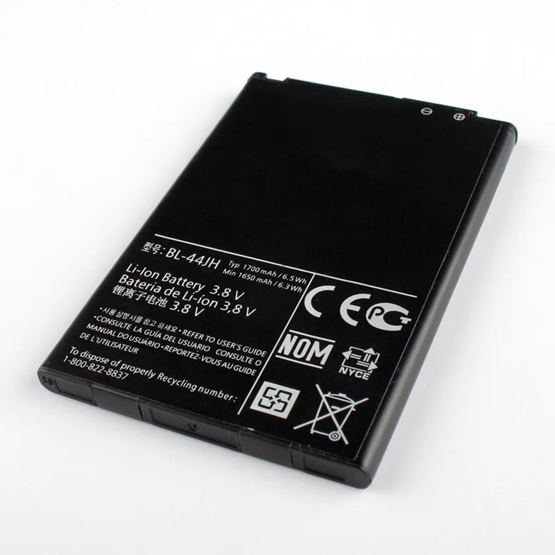 Оригинальная BL 44JH батарея большой емкости для Mach LS860 Motion 4G MS770 Венеция 730 Splendor US730