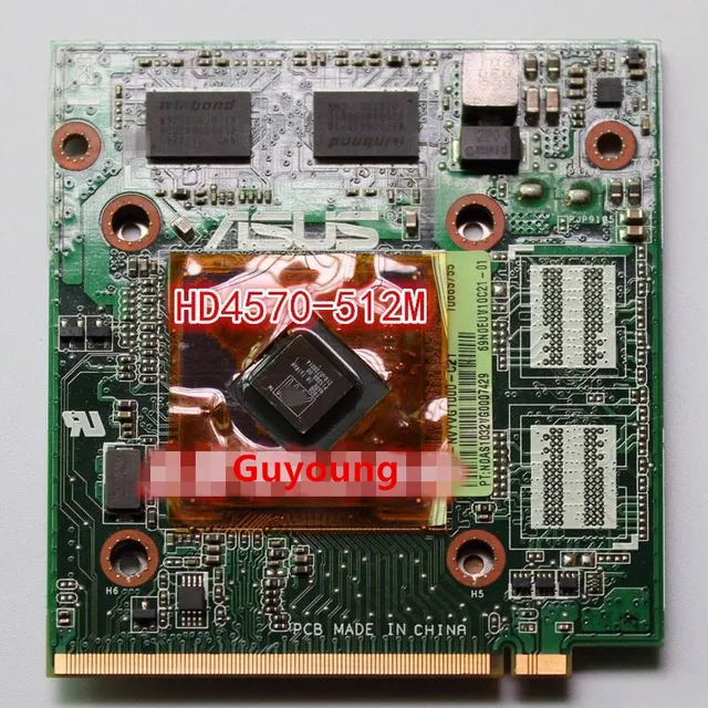 $US $30.22  For Asus K50AB K51AB K70AB X70AB K70AF X70AF X66IC Laptop HD4570 HD 4570 512MB VAG Video Card