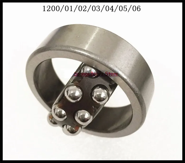 3-10 шт./лот 1200 / 1201 1202 1203 1204 1205 1206 Самоцентрирующиеся шарикоподшипники