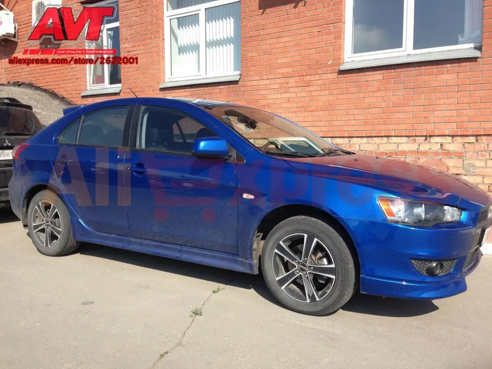 Спойлер для mitsubishi lancer x Sportback 2008-ABS пластик декор дизайн спортивный стили автомобильные аксессуары аэродинамического крыла укладки